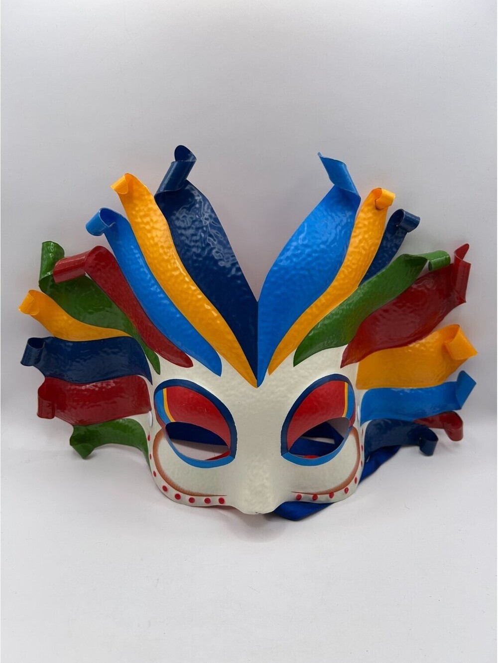 Cirque Du Soleil Alegria Masquerade Mask Textured Hammered Look Surface Unisex
